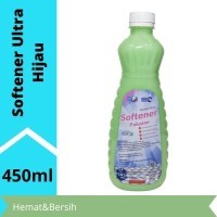 SOFTENER FORMULA ULTRA HIJAU KEMASAN BOTOL 450 ML
